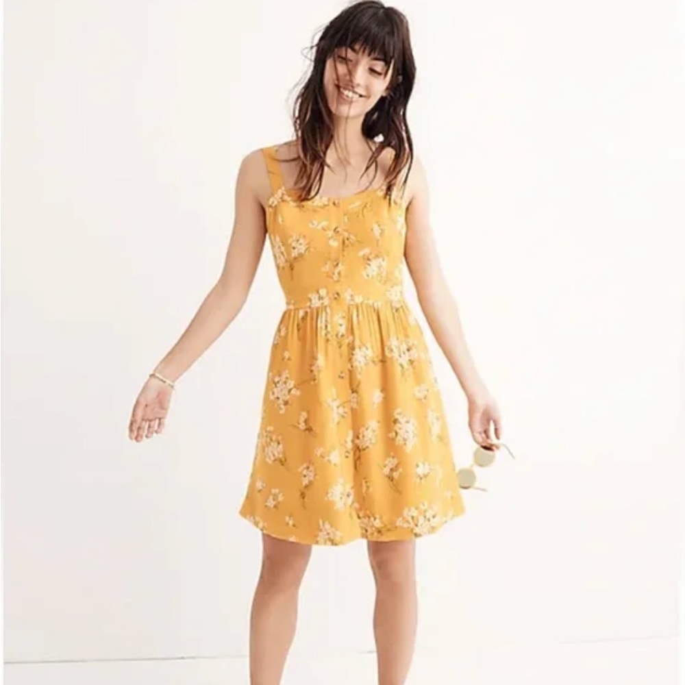 Madewell Golden Floral Sundress